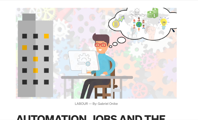 Automation, Jobs and the Future